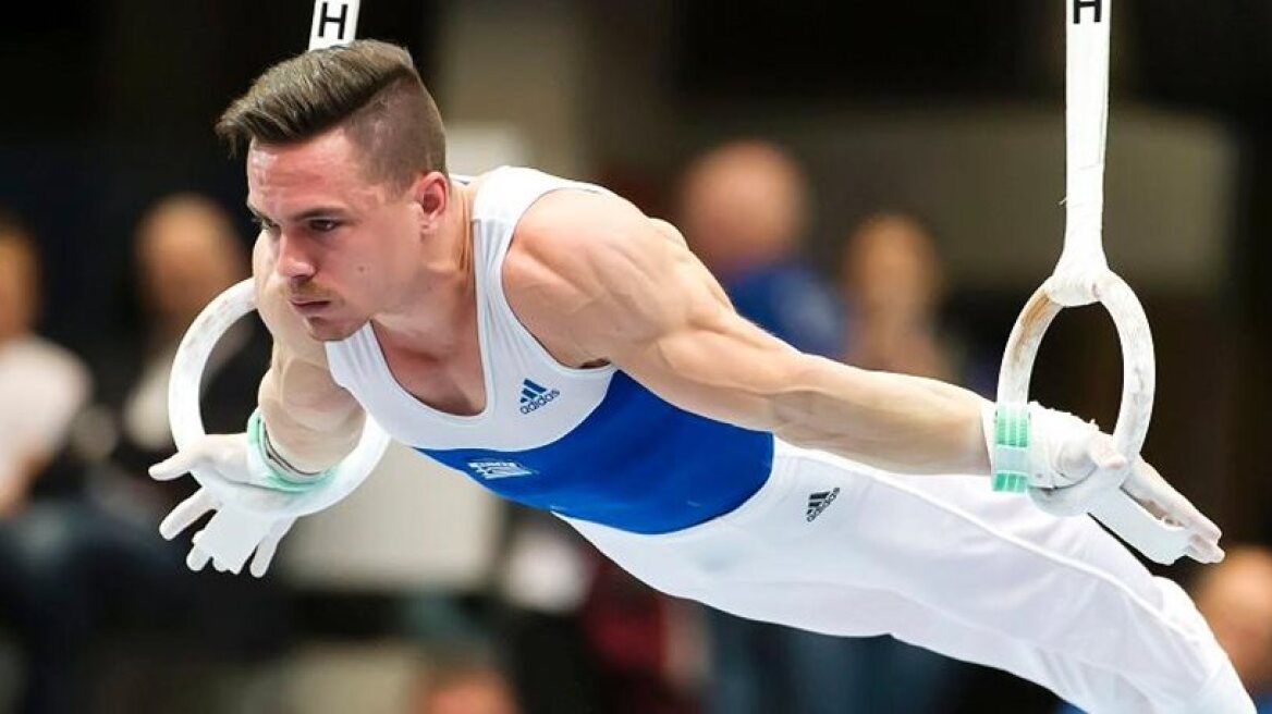 Petrounias wins gold in European Gymnastics competition (video of winning routine)