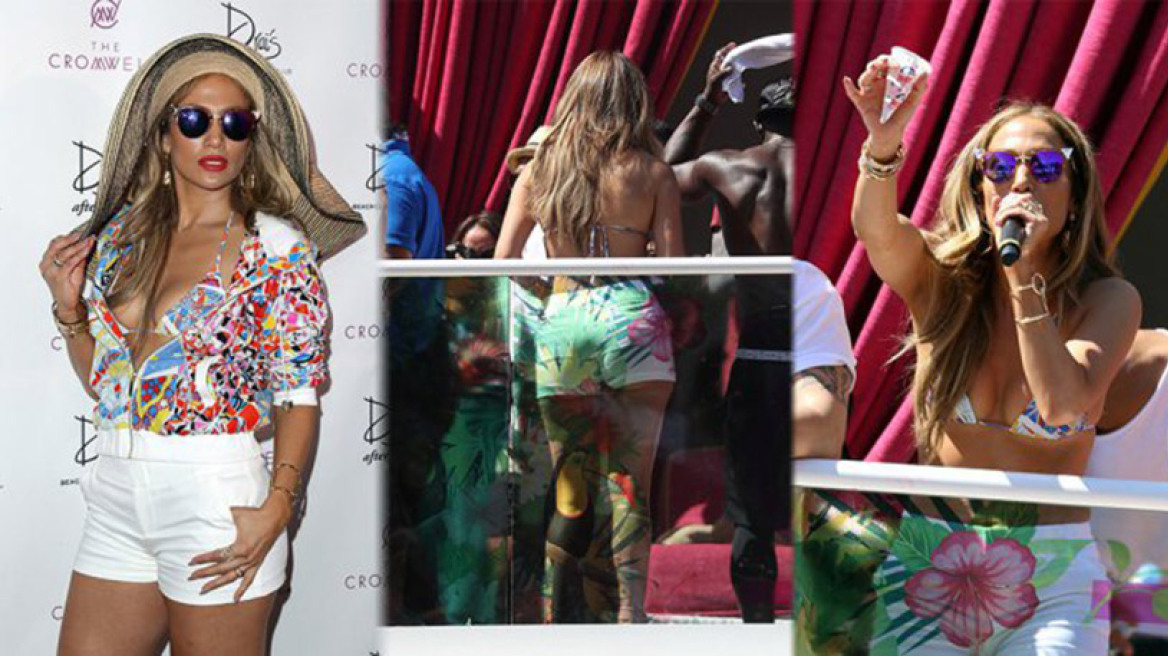 Jennifer Lopez: Ξέφρενος χορός σε pool party στο Las Vegas
