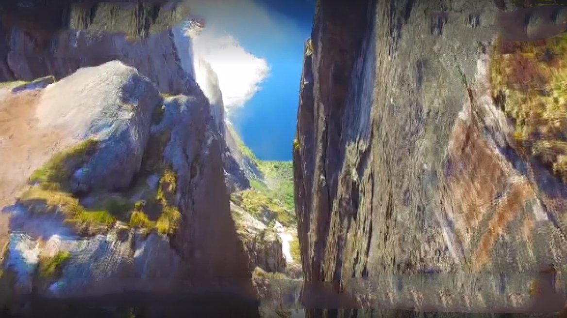 Drone footage of Norway ‘ Kjerag Rocks’ will blow your mind! (video)