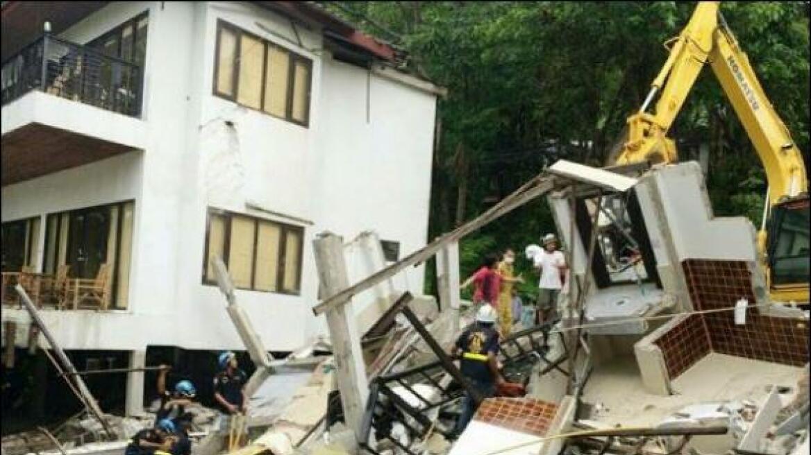 Κατέρρευσε ξενοδοχείο στην Ταϊλάνδη - Ένας νεκρός 