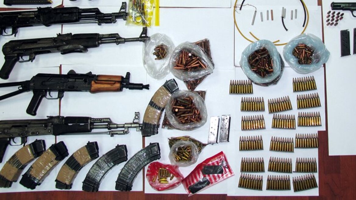 A police sergeant and two special guards accused of participating in arms trafficking ring