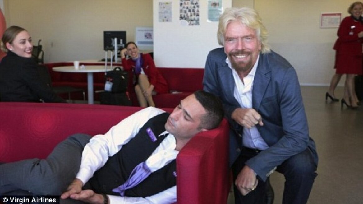  Τι έκανε ο ιδιοκτήτης της Virgin όταν έπιασε έναν υπάλληλό του να... κοιμάται;
