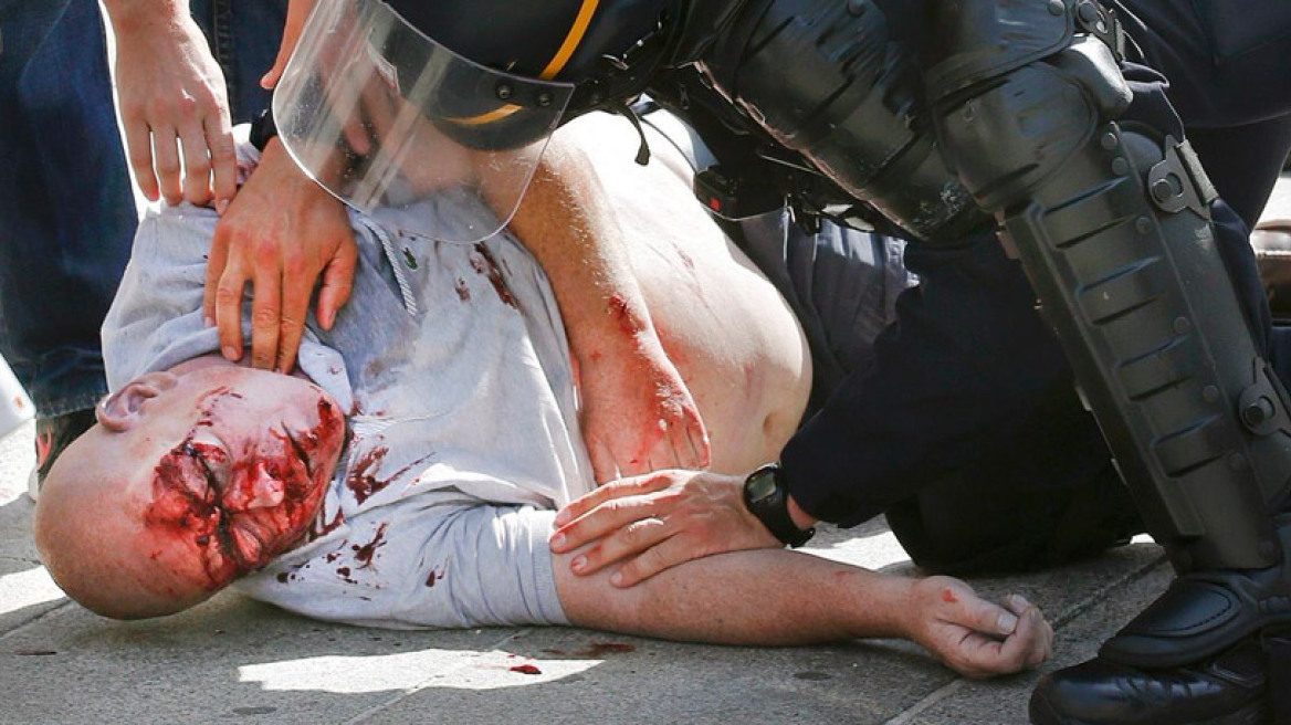 Εικόνες-σοκ: Άγγλοι και Ρώσοι οπαδοί αιματοκύλισαν την Μασσαλία