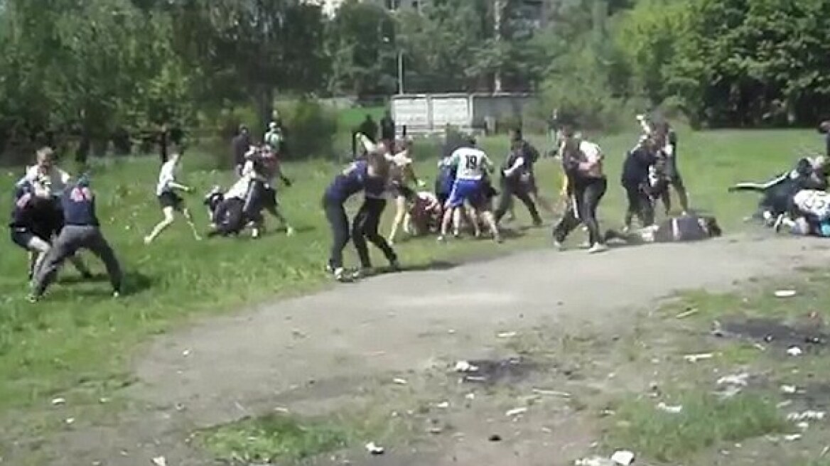 Βίντεο: Έτσι εκπαιδεύονται στη «μάχη» οι Ρώσοι χούλιγκανς