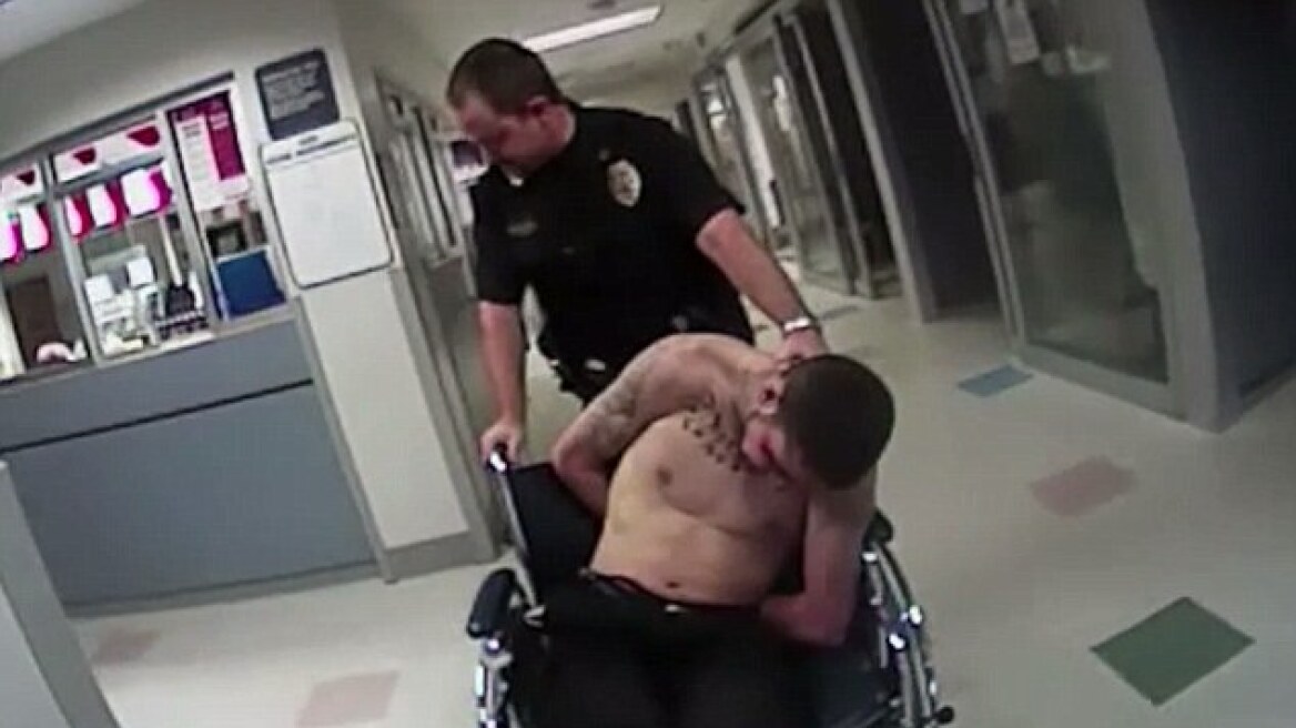 Shocking video footage shows the moment man was paralyzed during violent arrest