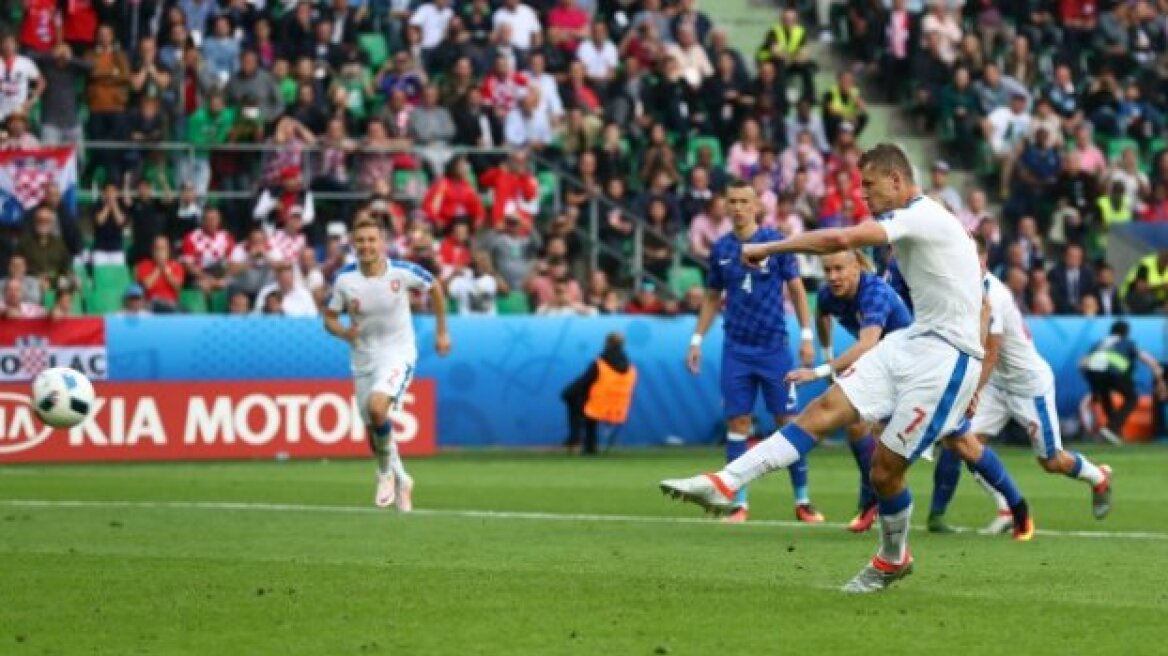 Η πρώτη ματσάρα στο Euro: 2-2 η Τσεχία με την Κροατία 