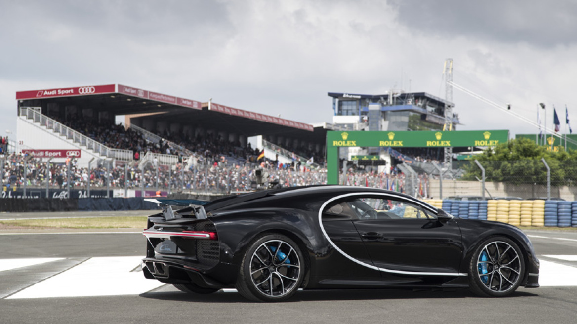Η νέα Bugatti Chiron εντυπωσίασε στις 24 Ώρες του Μαν
