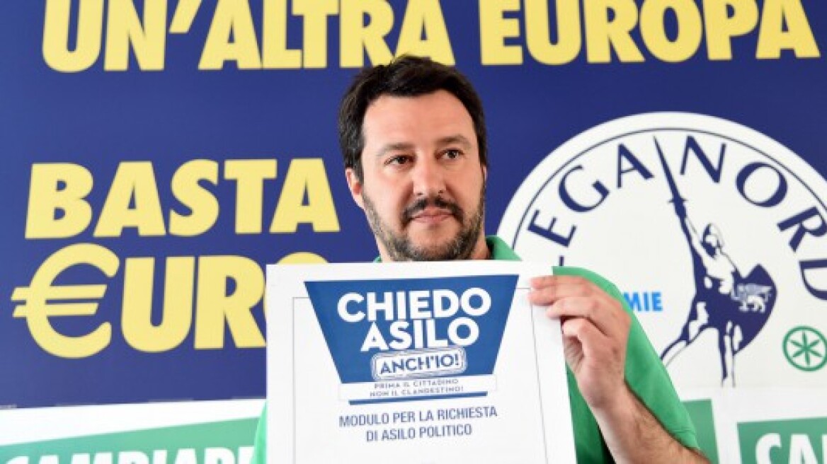 Η ξενοφοβική Λέγκα του Βορρά ζητάει δημοψήφισμα για έξοδο της Ιταλίας από την ΕΕ