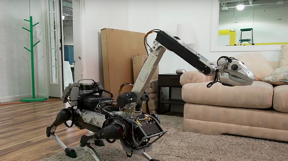 Βίντεο: Έτοιμο το ρομπότ - σκύλος που θα σας πλένει τα πιάτα!
