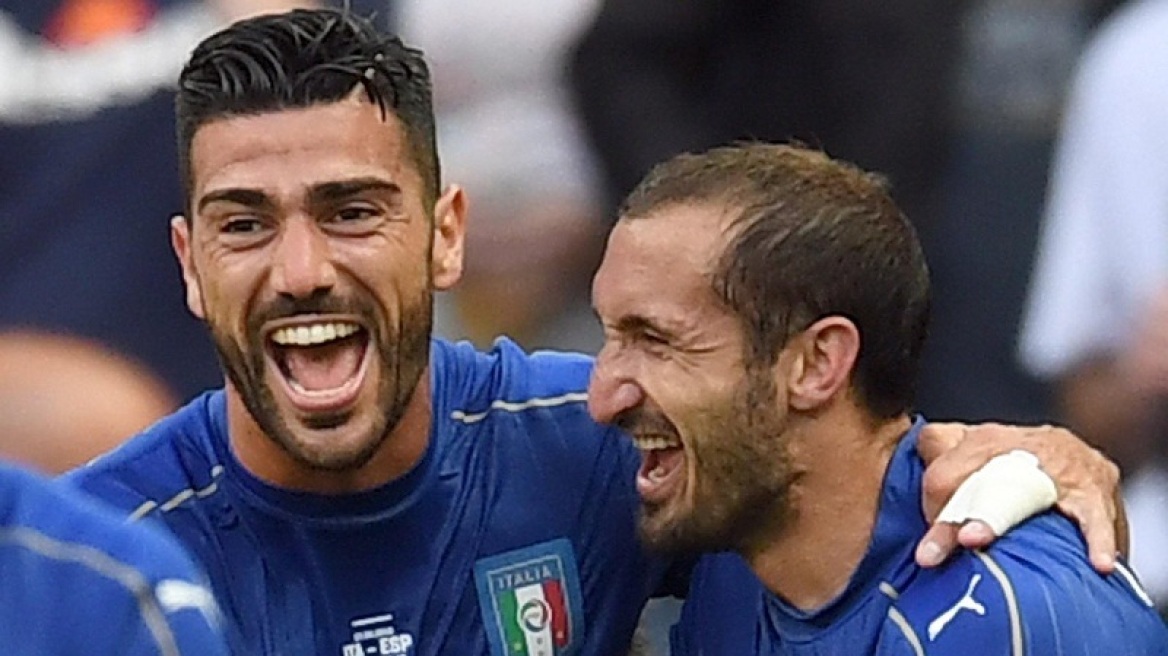 Ο Ρέντσι είδε το ματς της Εθνικής Ιταλίας με την Μέρκελ και τον Ολάντ