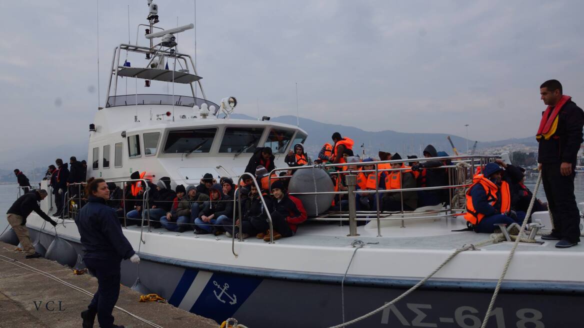 Άλλοι 97 πρόσφυγες στα νησιά του βορείου Αιγαίου 