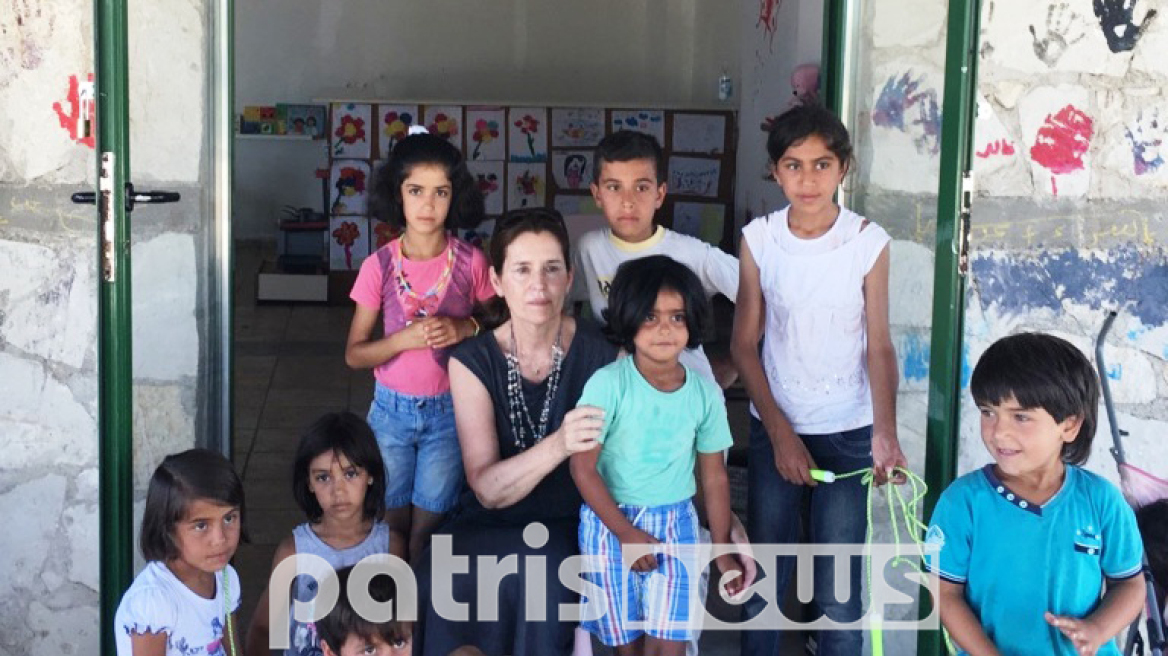 Εφτιαξαν νηπιαγωγείο για τα προσφυγόπουλα στη Μυρσίνη Ηλείας