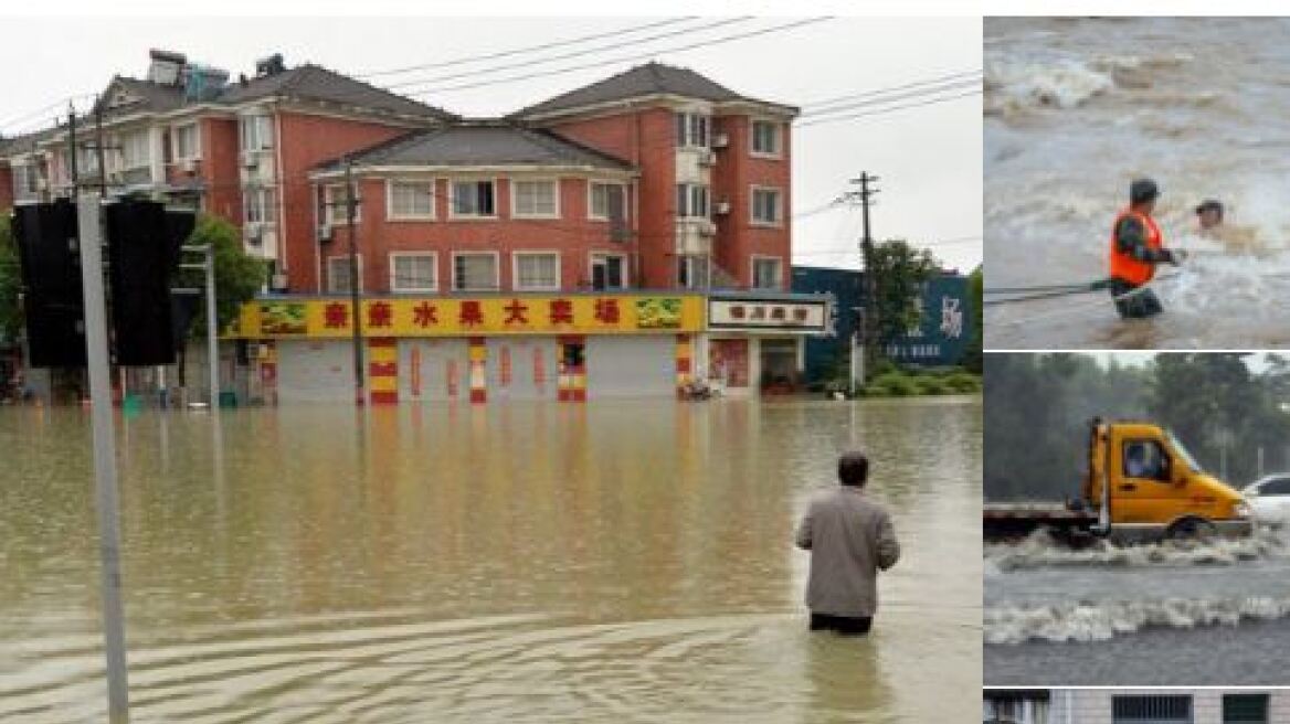 Φονικές πλημμύρες στην Κίνα: 186 οι νεκροί  