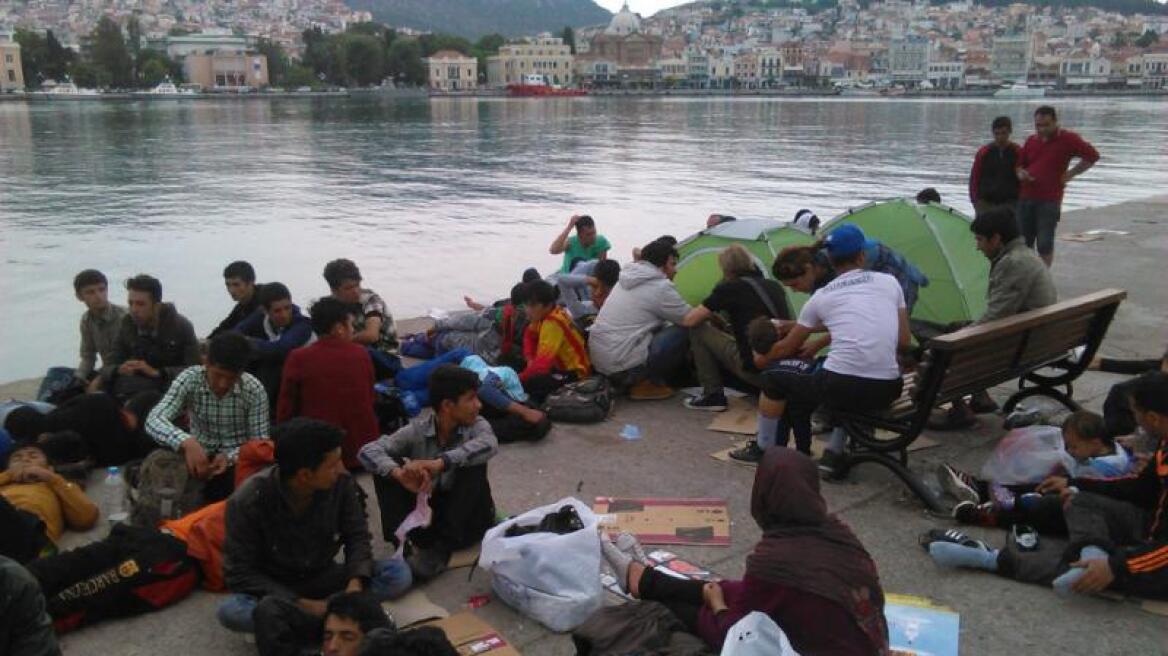 Πολύ μικρές οι ροές προσφύγων στα νησιά του βορείου Αιγαίου