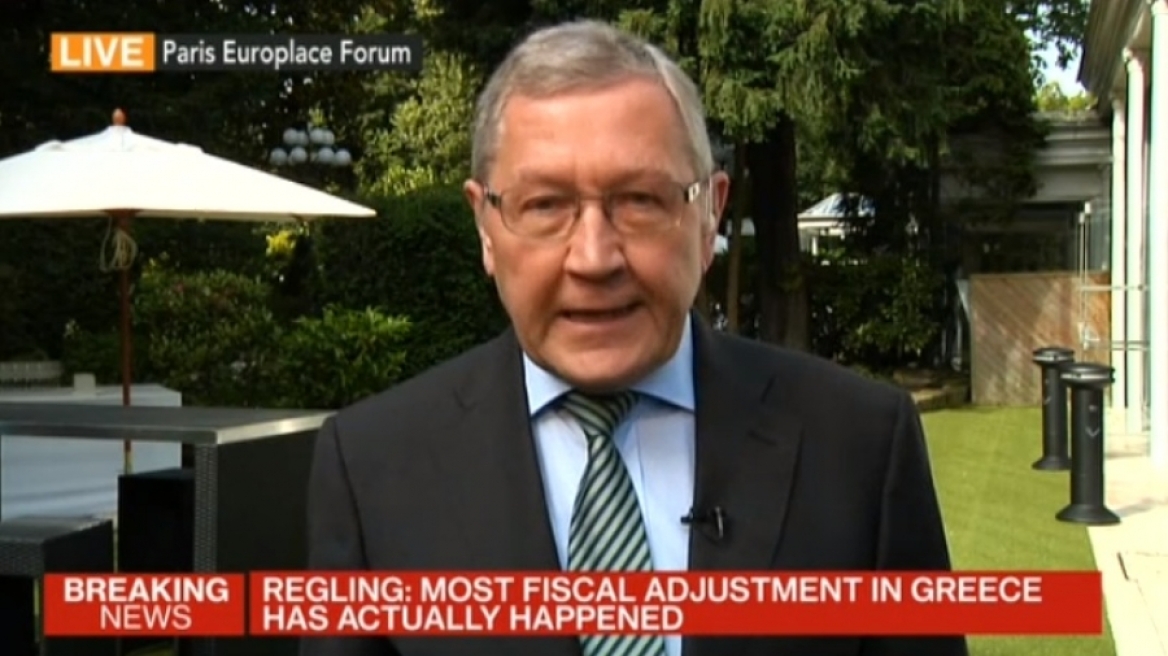 Βέβαιος ο Ρέγκλινγκ ότι η Ελλάδα θα επιστρέψει σταδιακά στις αγορές από το 2017