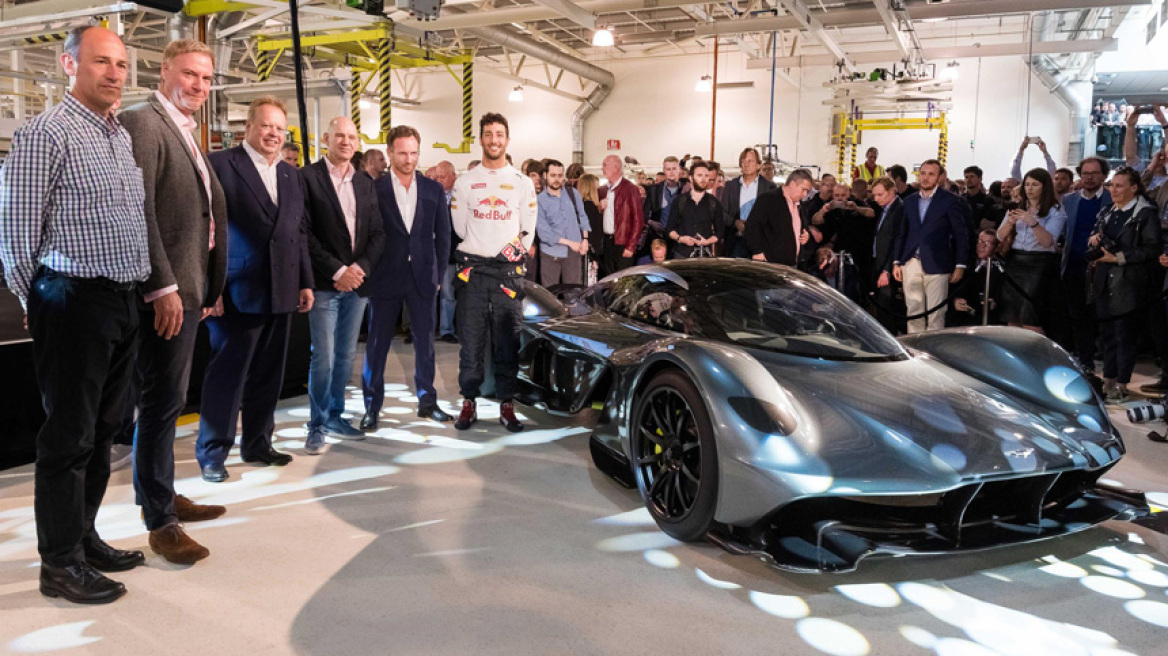 To hypercar της Aston Martin με τη βοήθεια της Red Bull Racing