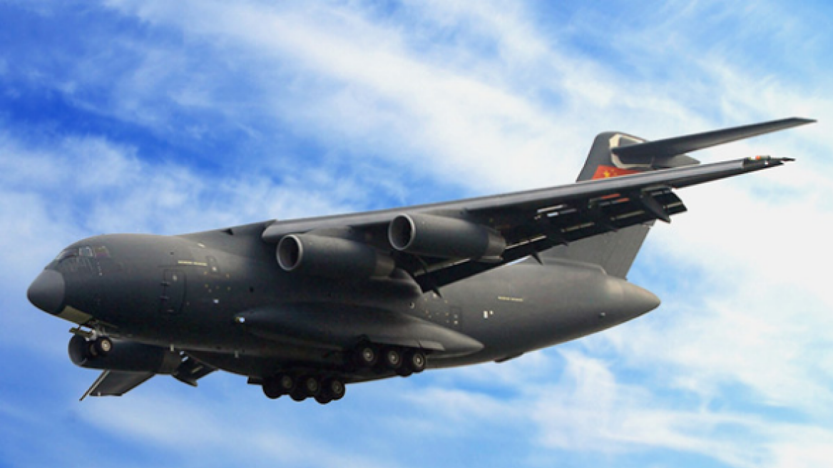 Αυτό είναι το νέο μεταγωγικό-«κτήνος» της πολεμικής αεροπορίας της Κίνας