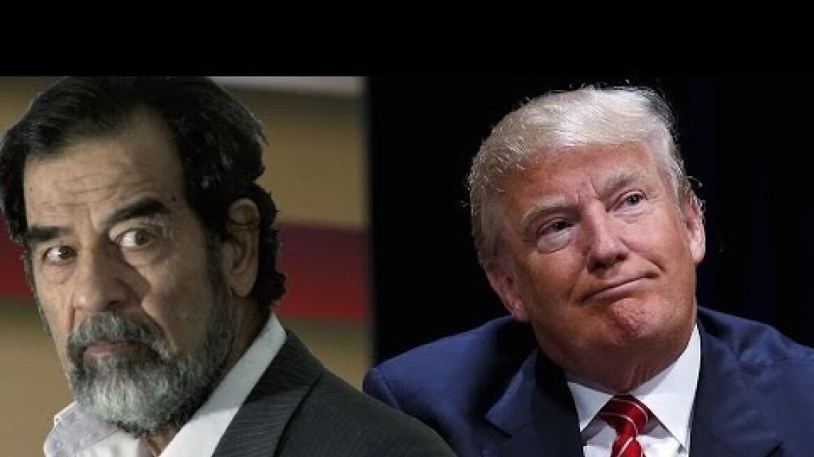 Ο Τραμπ αποθεώνει τον Σαντάμ Χουσεΐν: Ήταν κακός αλλά σκότωνε τρομοκράτες