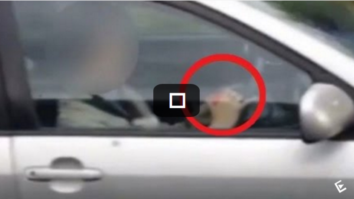 Woman tries to solve Rubik’s cube while driving (video)