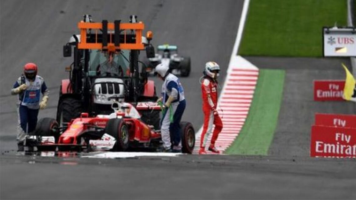 Γιατί διαλύθηκε το ελαστικό του Vettel