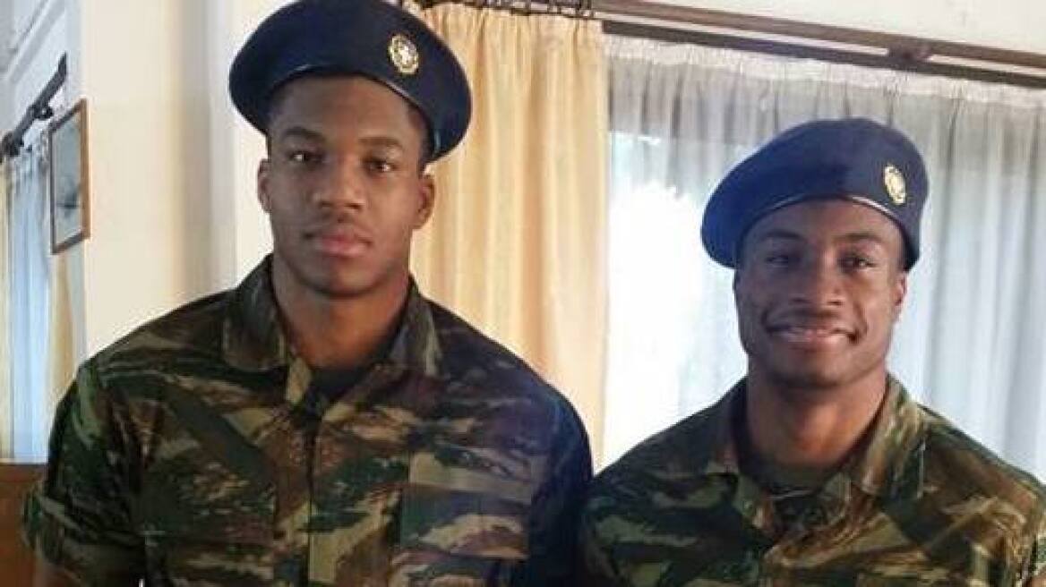 The Antetokounmpo brothers in the Greek army (photos+video)