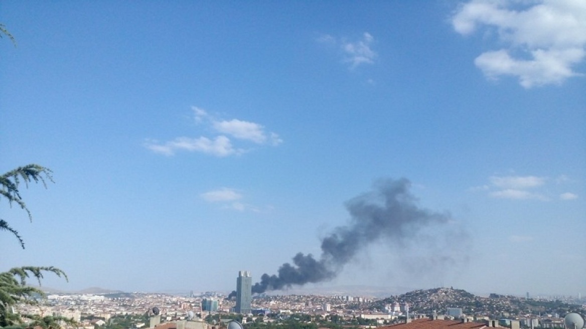 «Συναγερμός» στην Άγκυρα από πυρκαγιά 