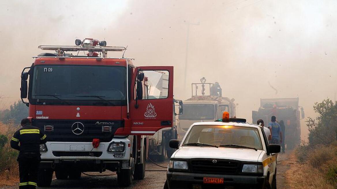  Υπό μερικό έλεγχο η μεγάλη πυρκαγιά στο Νεοχώρι Ζίτσας