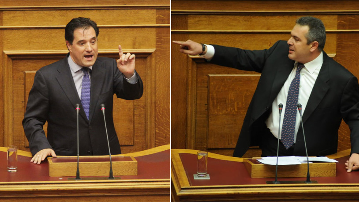 Άδωνις σε Καμμένο: «Ο Τσίπρας συναντήθηκε με εγκληματία ή με πρώην πρωθυπουργό;»