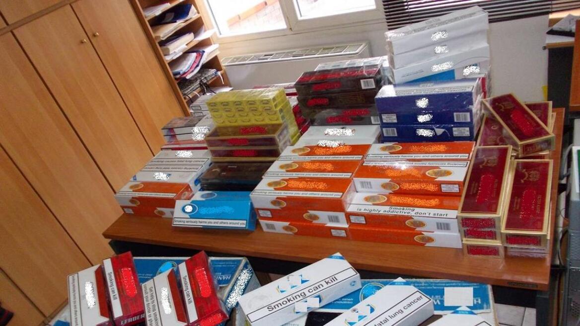 Εκατοντάδες λαθραία πακέτα τσιγάρων στα Χανιά