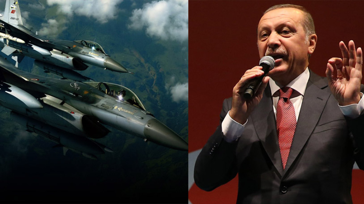 Ψέμα η παραλίγο κατάρριψη του αεροσκάφους του Ερντογάν από F-16;