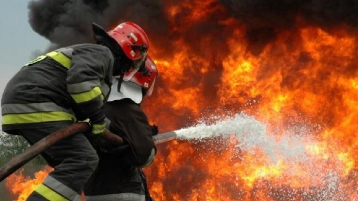 Ηράκλειο: Υπό έλεγχο η πυρκαγιά σε περιοχή της Γέργερης