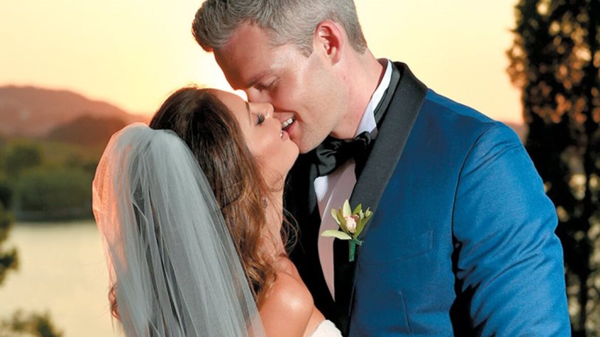 My ‘big extravagant Greek wedding’: Millionaire Ryan Serhannt marries Greek love Emilia Bechrakis