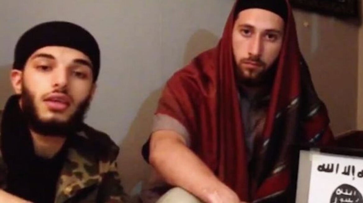 Video of two jihadists who beheaded French priest (video)