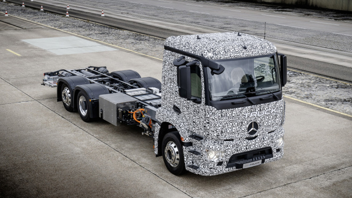 Video: Ηλεκτρικό φορτηγό ετοιμάζει η Mercedes