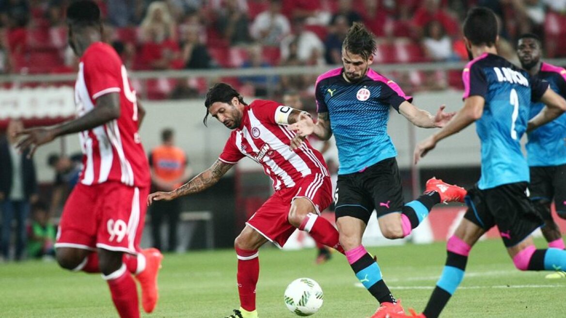 Olympiakos fail to score against Israeli club at home in Champions League match