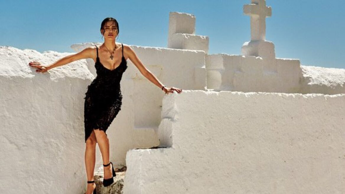 H Irina Shayk μεταμορφώνεται σε «Μαλένα» για τη Vogue 