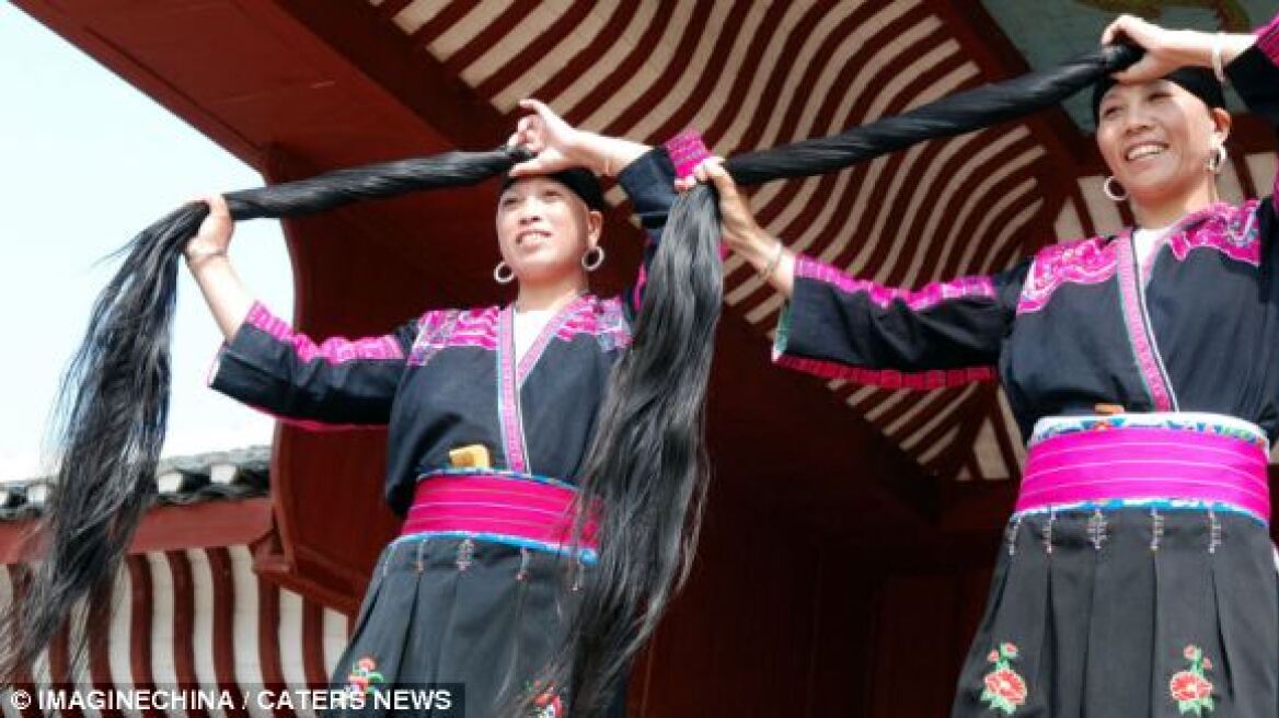 Chinese village has longest hair in the world (photos)