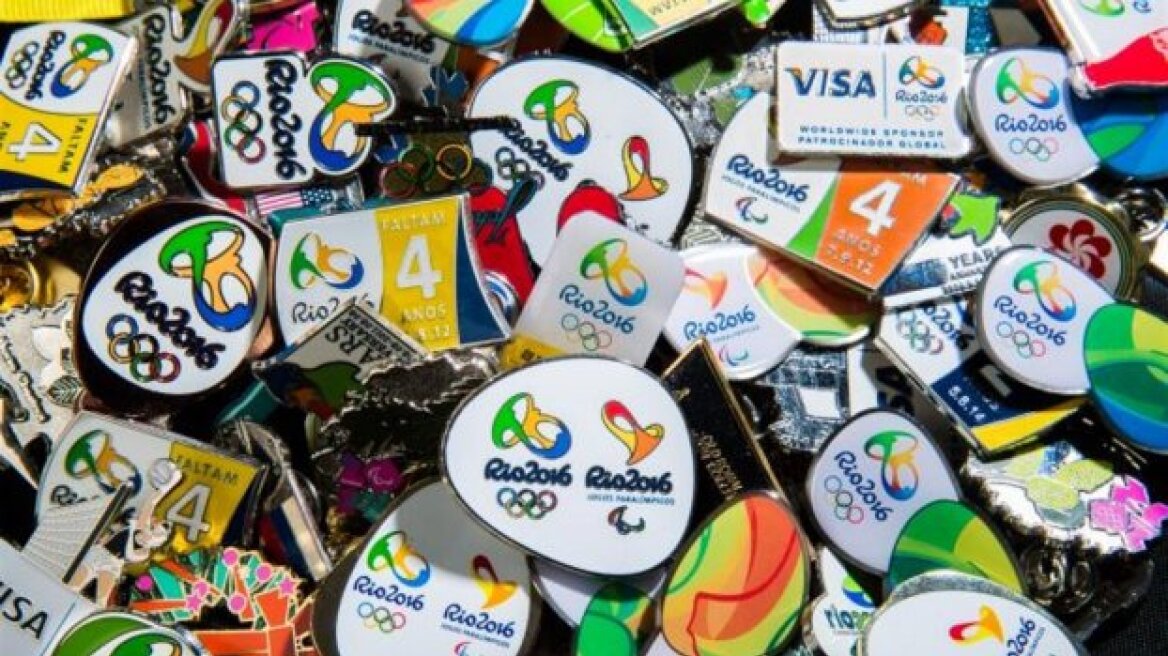 Στο Ρίο οι συλλέκτες pin έχουν την τιμητική τους