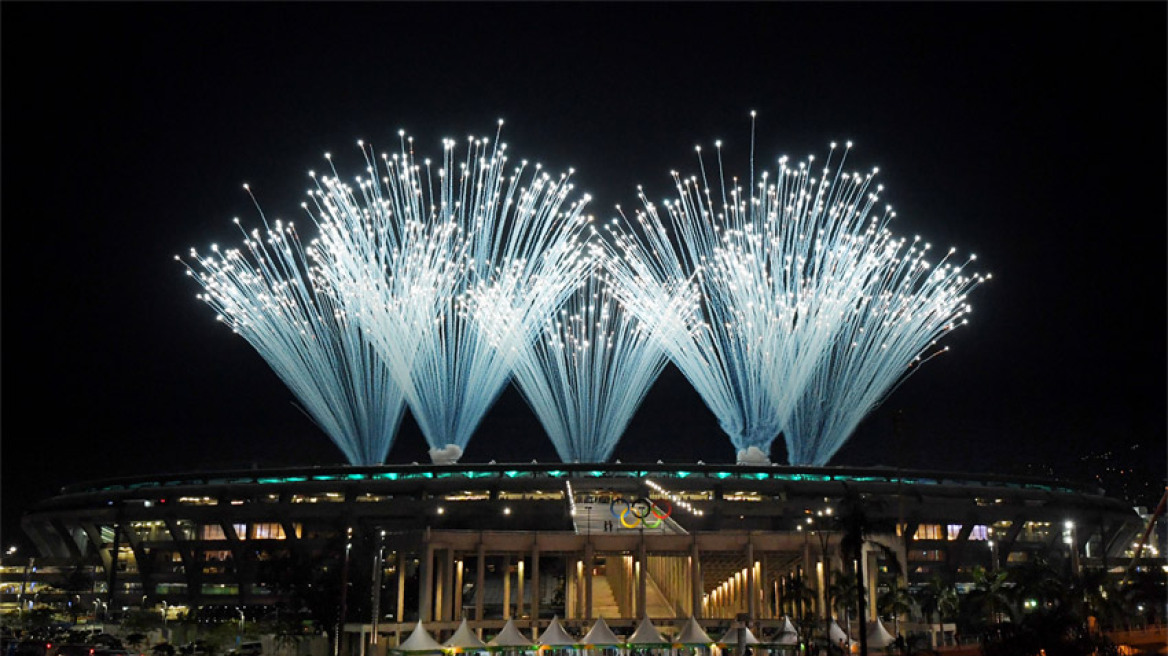 Όλα τα φώτα στο Ρίο: Δείτε την έναρξη των Ολυμπιακών Αγώνων
