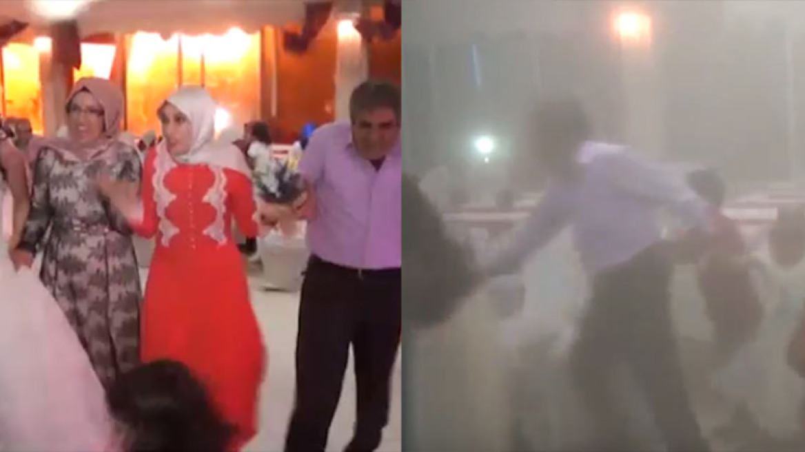 Ματωμένος γάμος στην Τουρκία - Χόρευαν την ώρα της έκρηξης