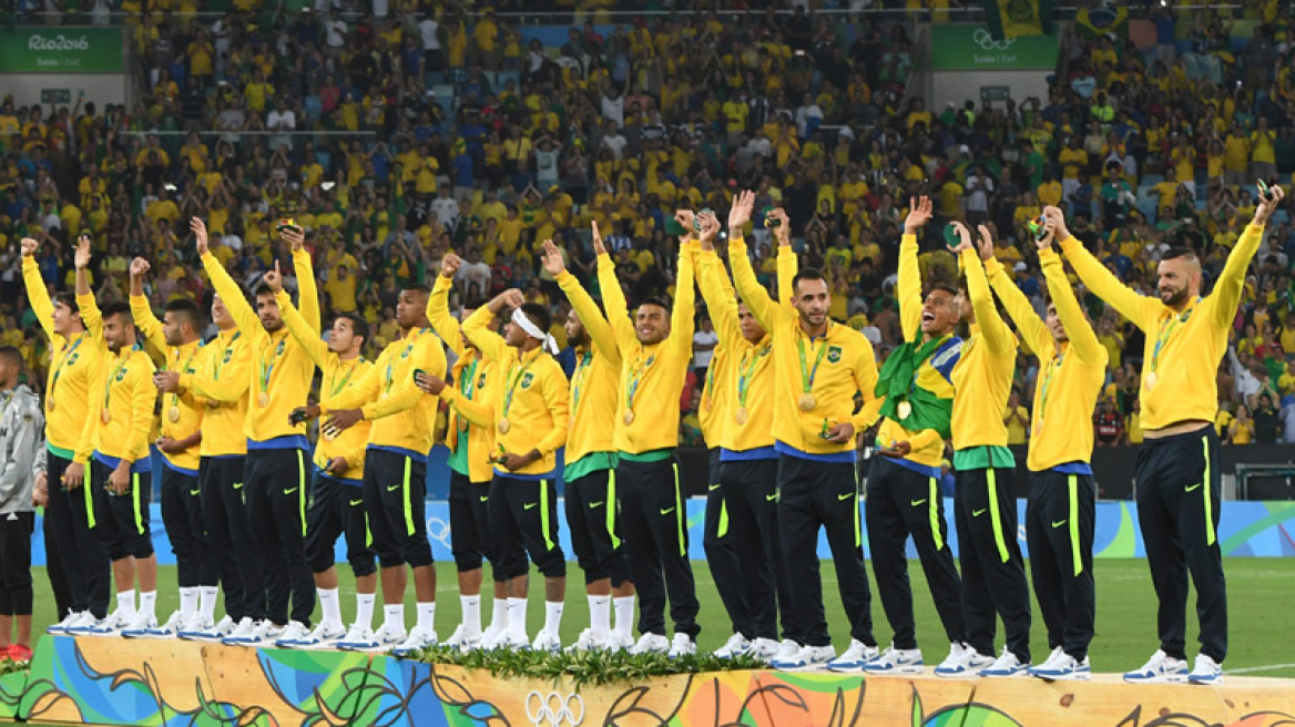 Ρίο: Στα πέναλτι με ήρωα τον Νεϊμάρ πήρε την εκδίκησή της και το χρυσό η Βραζιλία