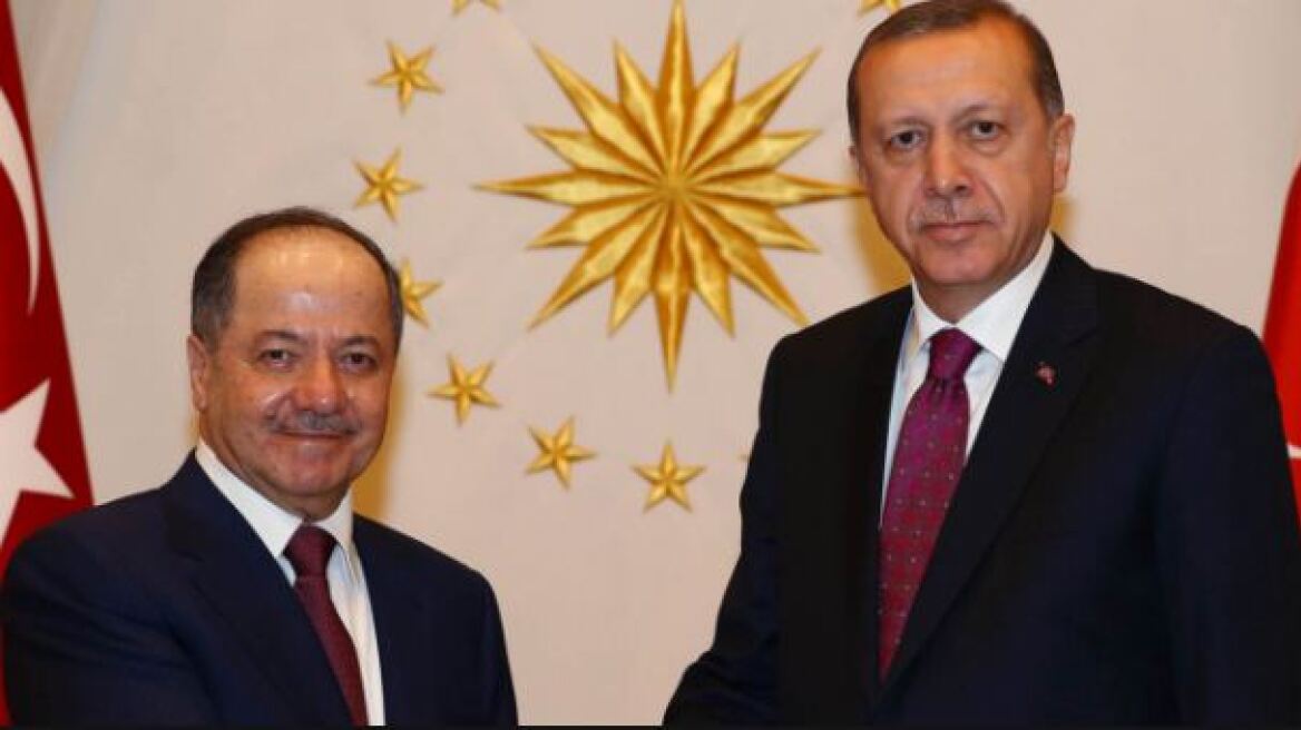 Ο Ερντογάν και ο πρόεδρος του Ιρακινού Κουρδιστάν συζήτησαν για τη μάχη εναντίον του Ισλαμικού Κράτους