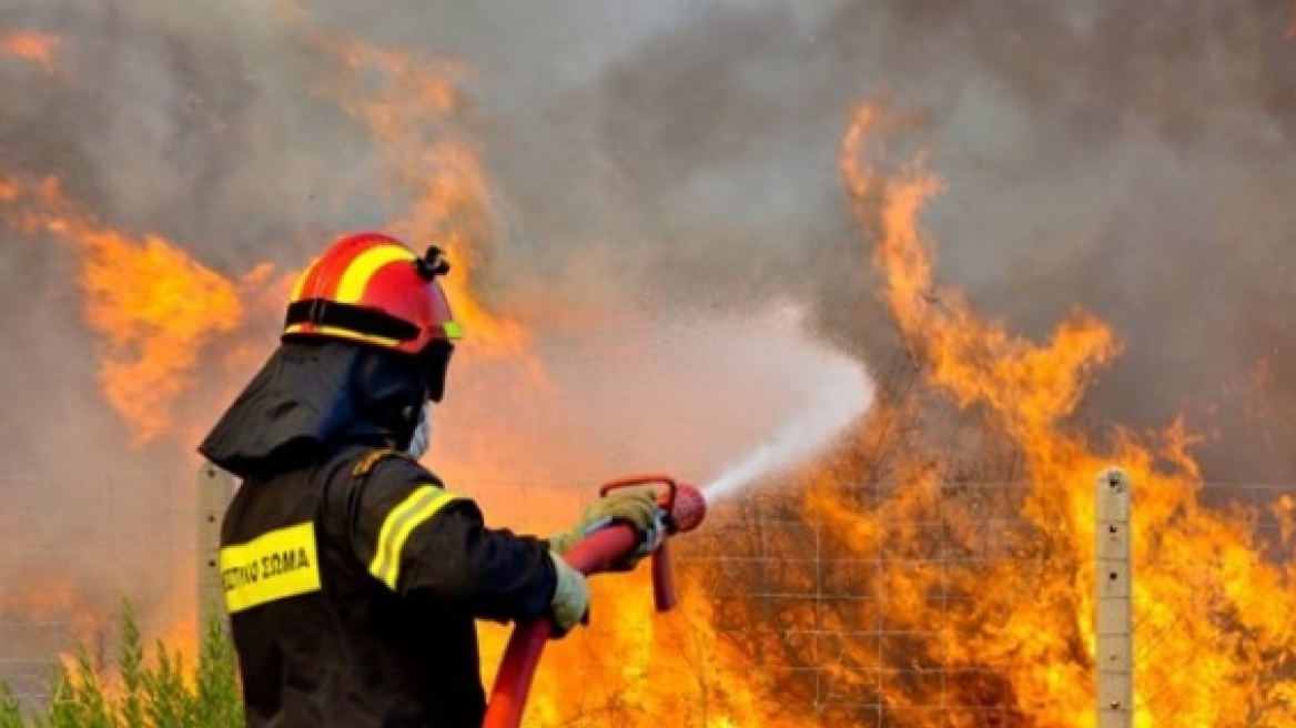 Χανιά: Σε ύφεση η πυρκαγιά στην περιοχή Κεφάλι