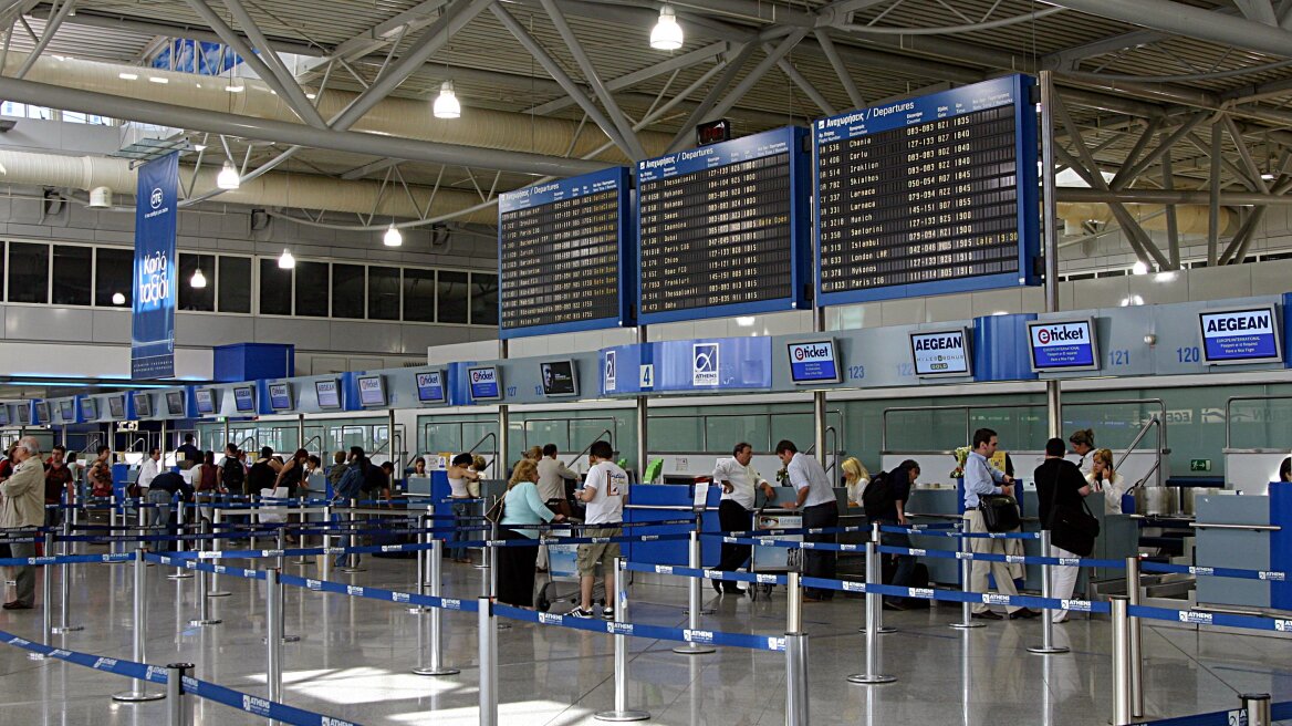Αυξήθηκαν 9,1% οι διεθνείς αεροπορικές αφίξεις στην Ελλάδα τον Ιούλιο