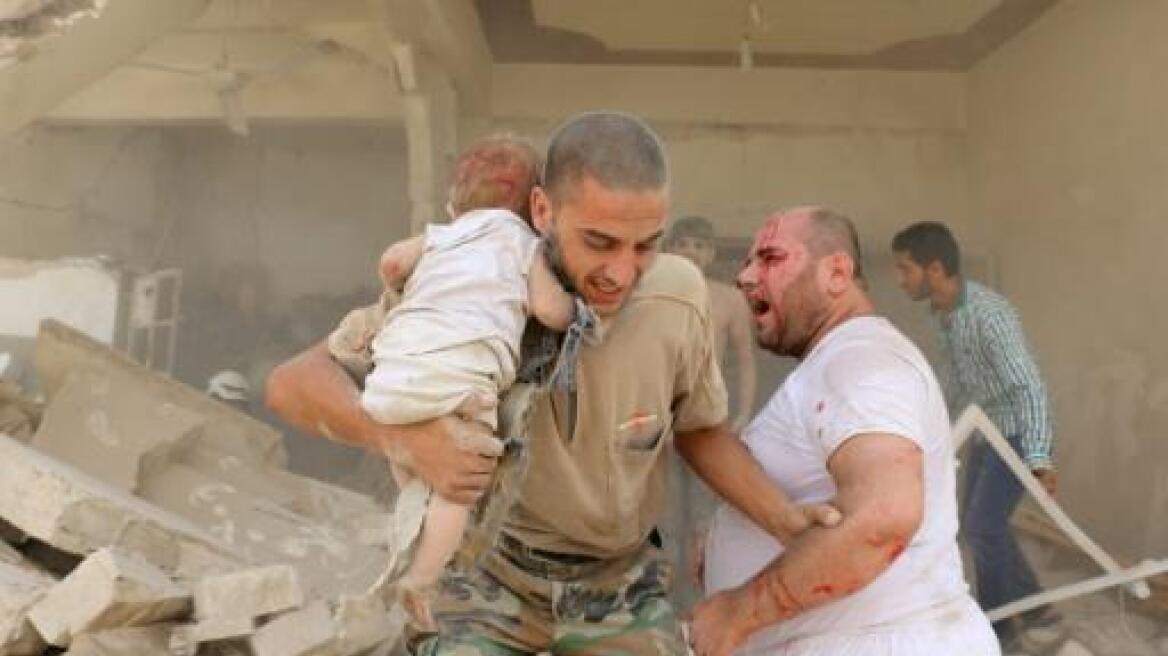 Συρία: Τουλάχιστον 11 παιδιά νεκρά σε αεροπορική επιδρομή - Εικόνες φρίκης