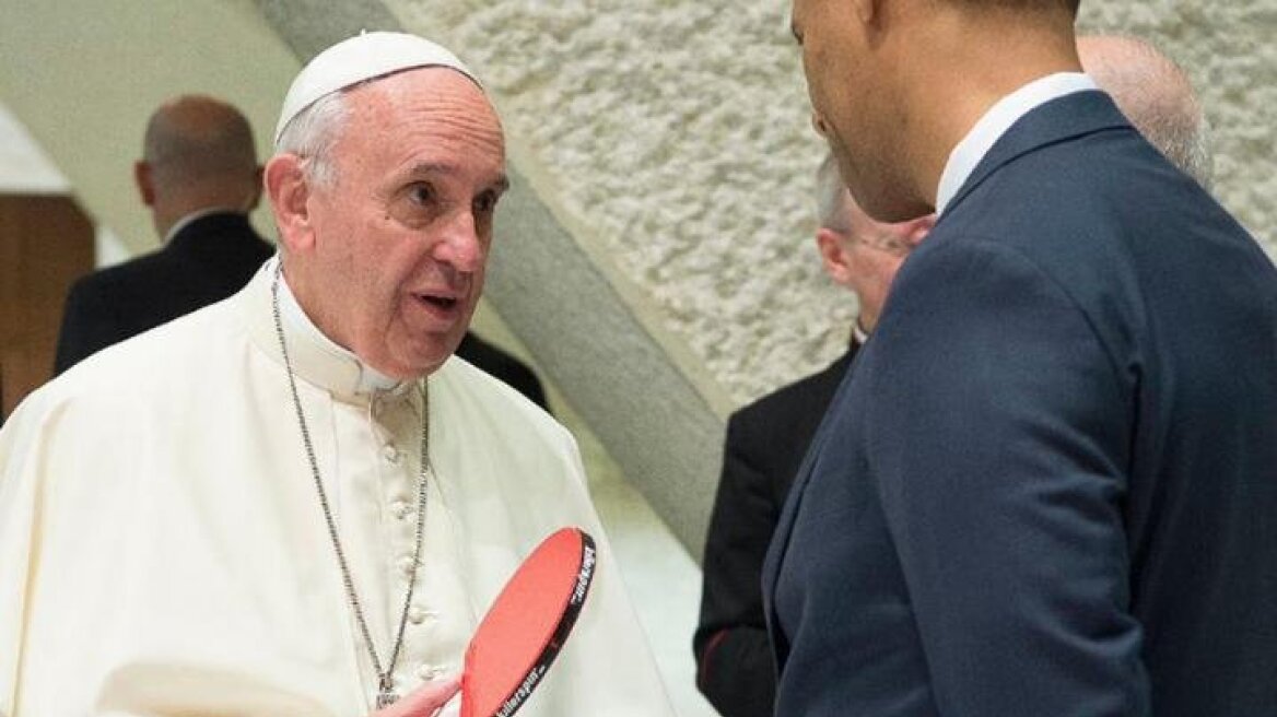 Πινγκ Πονγκ: Ο Κρεάνγκα προσκεκλημένος του Πάπα Φραγκίσκου!