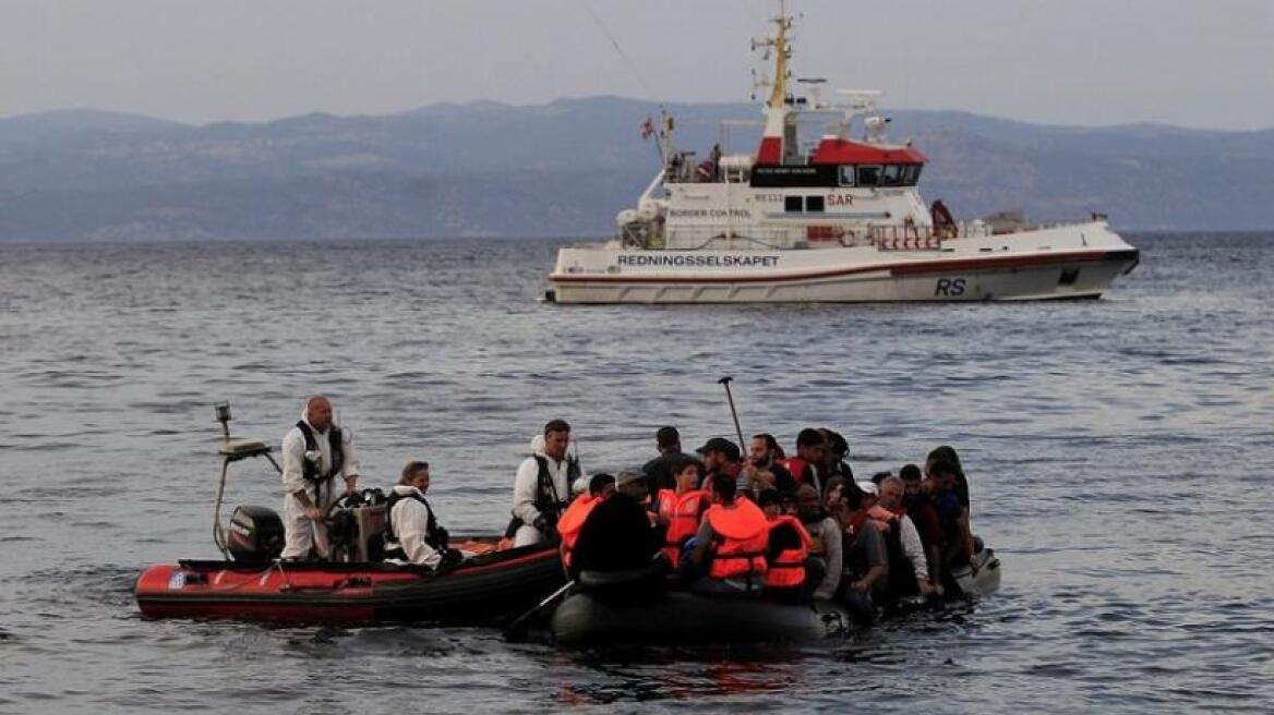 Δώδεκα πρόσφυγες διασώθηκαν ανοιχτά της Λέρου