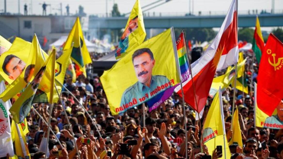 Διαδήλωση Κούρδων κατά του Ερντογάν στην Κολωνία