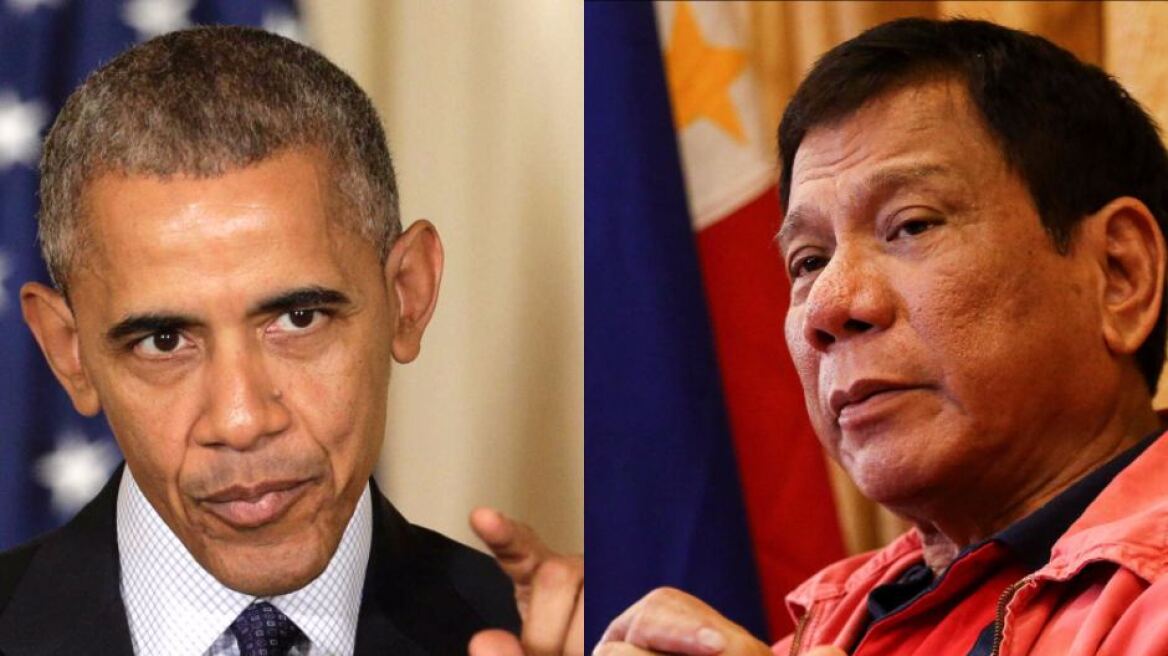 Ο Ομπάμα ακύρωσε τη συνάντησή του με το Φιλιππινέζο πρόεδρο μετά τις προσβολές που δέχθηκε 