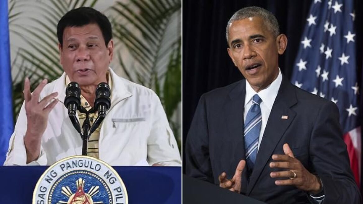 Ομπάμα: Συναντήθηκε τελικά με τον υβριστή του, πρόεδρο των Φιλιππίνων